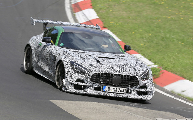 メルセデス AMG GT R ブラックシリーズ スクープ写真