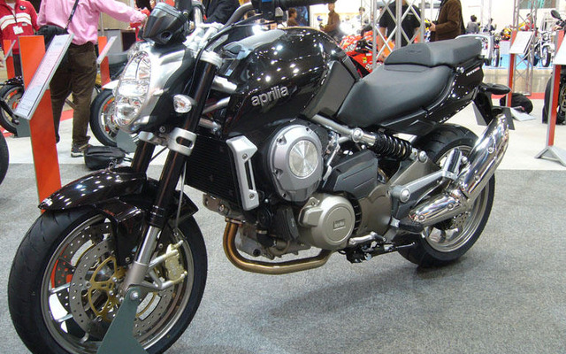 【東京モーターサイクルショー08】アプリリア、シーケンシャル7速AT車を発売へ