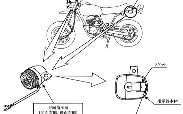 【リコール】人気の原付ホンダ『エイプ』など---チカチカしない