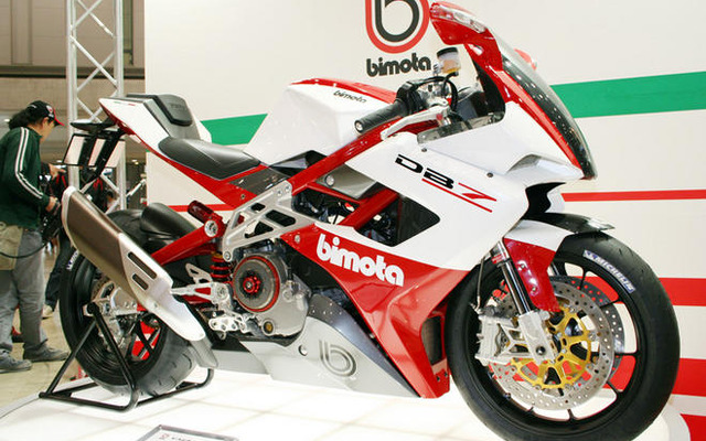 【東京モーターサイクルショー08】世界にまだ1台しかない、ビモータDB7