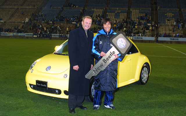 ジュビロ磐田中山選手、ニュービートルカップ出場へ意欲