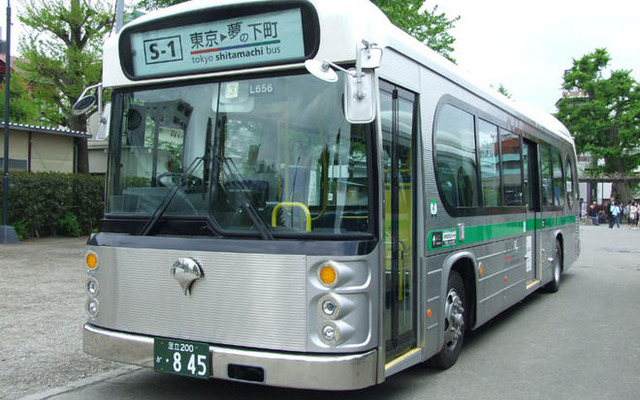 観光路線バス「東京→夢の下町」…専用車5台