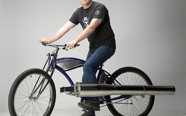 ジェットエンジン付き自転車、販売中