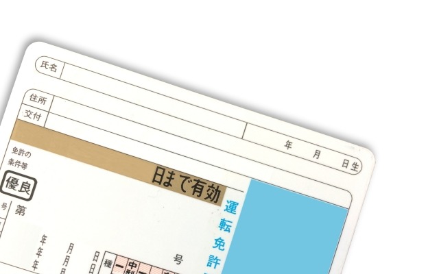 運転免許証(イメージ)