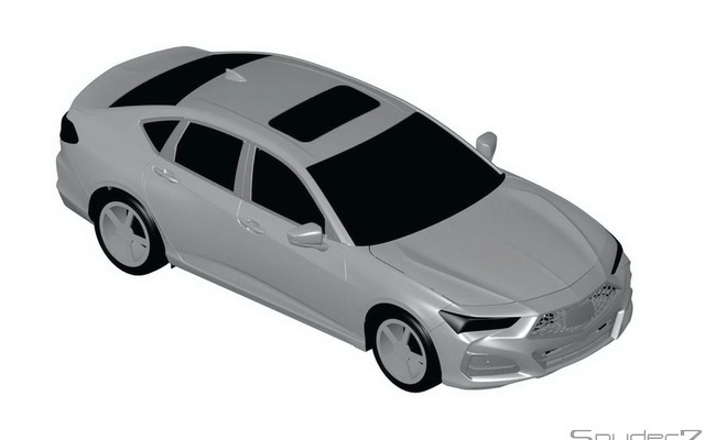 アキュラ TLX 新型 特許画像