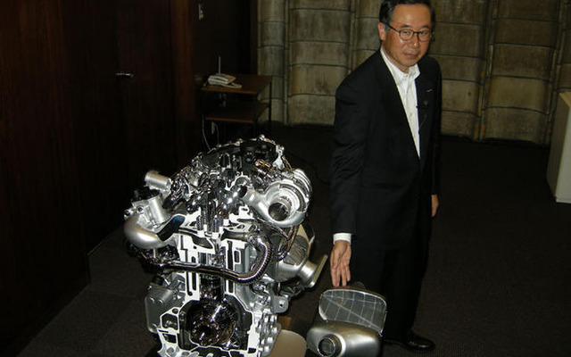 日産の薄葉常務、「エンジンのすみ分けが起こる」