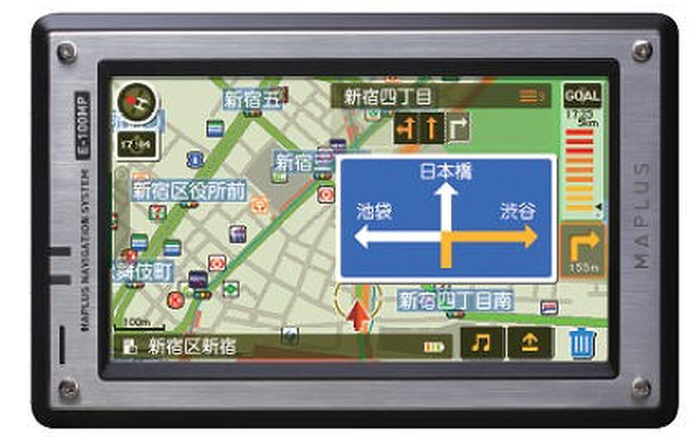 エディア、「トリプル測位」を実現したMAPLUS E-100MPを発売