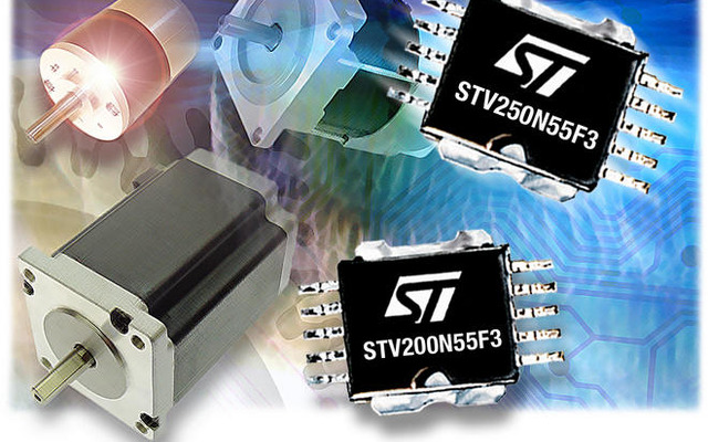 STマイクロ、モータ駆動効率を高めるパワーMOSFETを開発