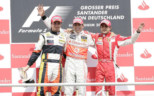 【F1ドイツGP】決勝…ハミルトンの逆転勝利