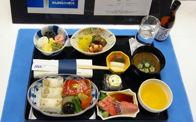 【北京オリンピック】応援機内食　ANAとJAL