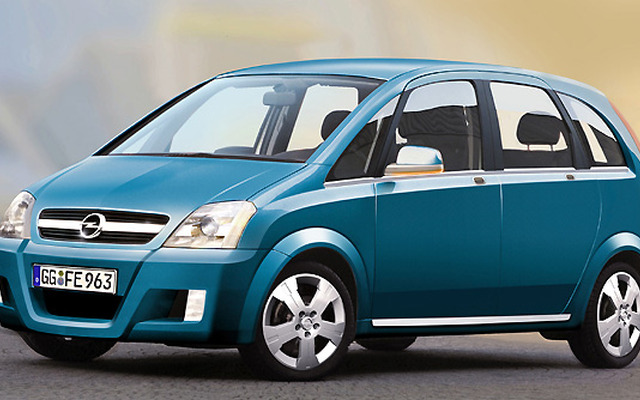 【ジュネーブショー2002出品車】オペルのミニミニバン『コンセプトM』