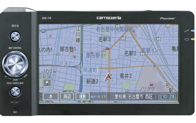 【カーナビガイド '08夏】パイオニア エアーナビ…スマートループ対応のコンパクトナビを画像で