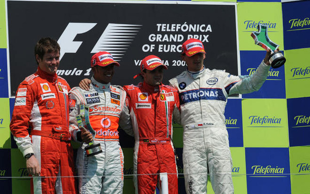【F1ヨーロッパGP】初代ウイナーはマッサ、アロンソは0周でリタイア
