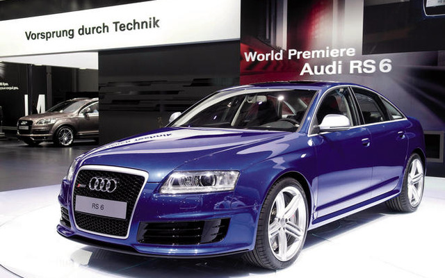 【モスクワモーターショー08】アウディ RS6 セダン …ワールドプレミア