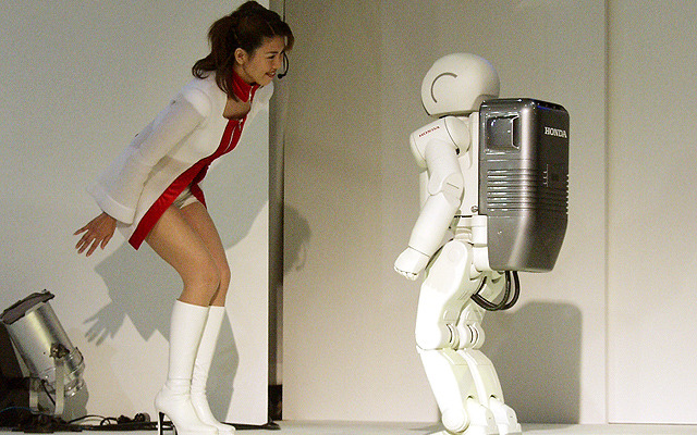 ロボットとしては初の快挙---ホンダ『ASIMO』が世界一の金融街でアピール