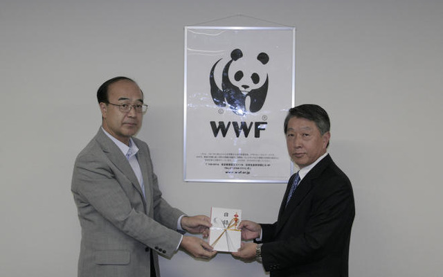 横浜ゴム、LIVE ecoMOTION の募金をWWFジャパンに寄付