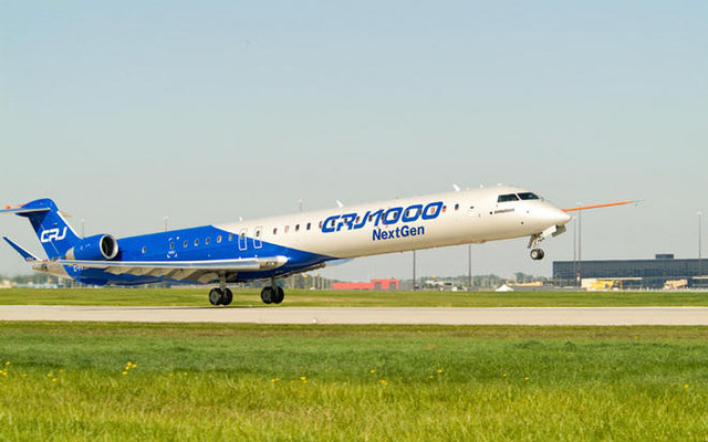 ボンバルディア CRJ1000 NextGen、初飛行