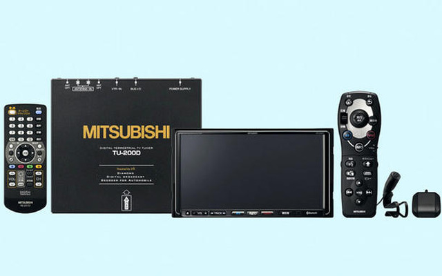 三菱電機、ワンセグ専用地デジTVチューナー内蔵のナビを発売