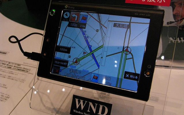 【CEATEC08】ナビタイム、通信対応PNDを参考展示