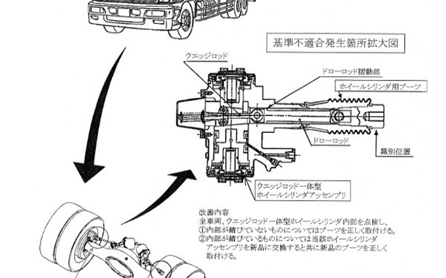 【リコール】いすゞ『ギガ』のブレーキ不良