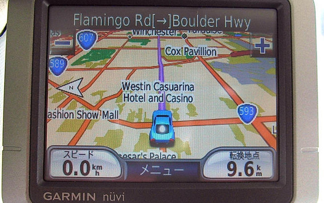 【GARMIN nuvi250plus使ってみた】nuviをお供にグランドキャニオン鉄道へ