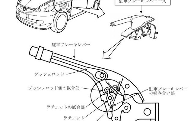 【リコール】ホンダ フィットなど14万台…駐車ブレーキが突然解除