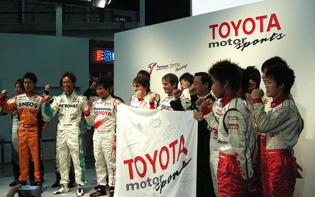 【トヨタF1】日本GP直前会見…オールキャストでエール交換