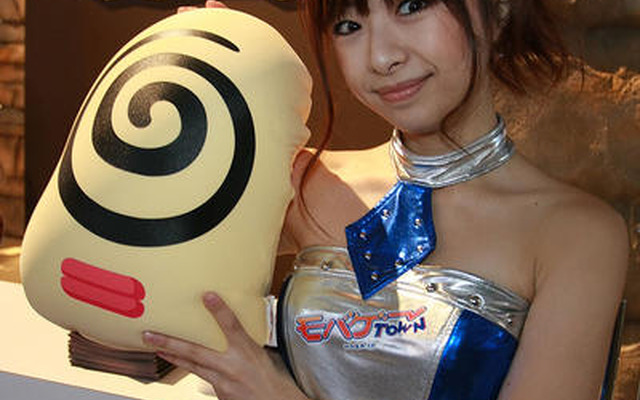 【東京ゲームショウ08】コンパニオン写真蔵…モバゲータウン
