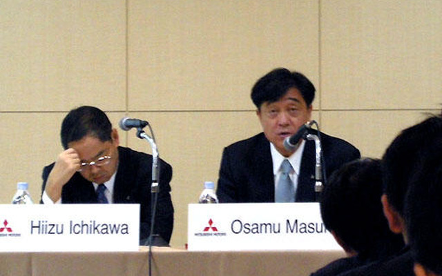 三菱自動車の益子社長「中期経営計画を来年見直す」