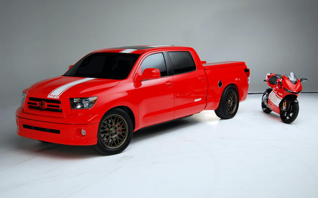 【SEMA08】タンドラ×ドゥカティのコラボ