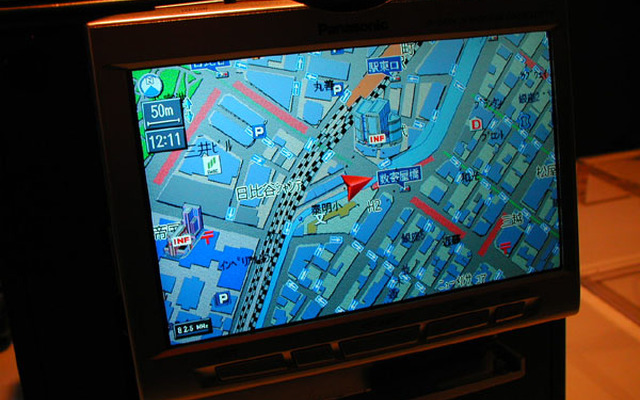 【パナソニックHDDカーナビ発表】PDA『ザウルス』へ地図を切り出す