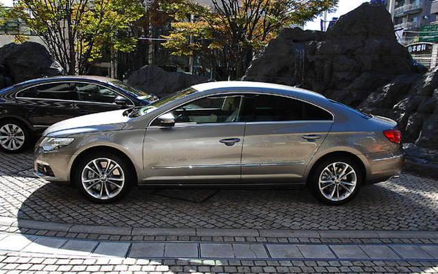 【VW パサートCC 試乗】セダンを連想できない…金子浩久