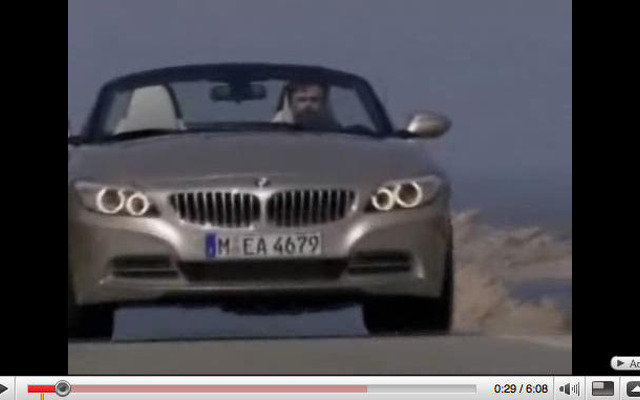 BMW  Z4 新型　動画に見る走りの官能度