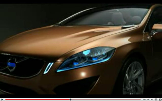 ボルボ S60 次期型コンセプト…2種類の動画公開