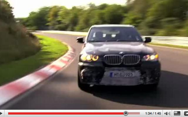 ［動画］BMW X5 にM仕様…スーパーSUVがニュルを攻める!!