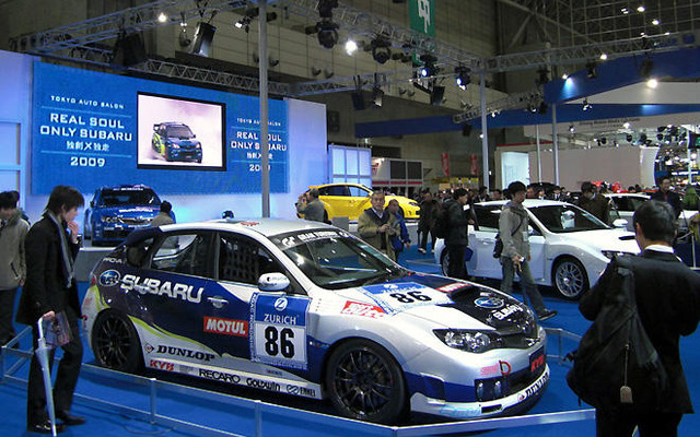 【東京オートサロン09】スバルが インプレッサWRX STI のコンセプトカーなど出品