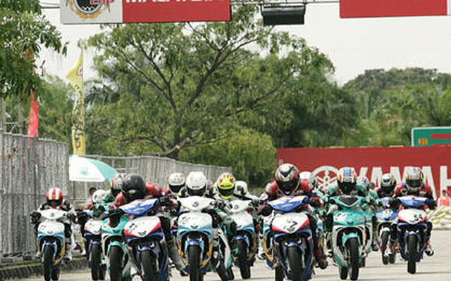 ヤマハ、ASEANチャンピオンを決定するバイクレース開催