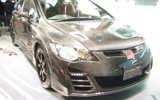 【東京オートサロン09】高剛性・超軽量の CIVIC MUGEN RR アドバンスド