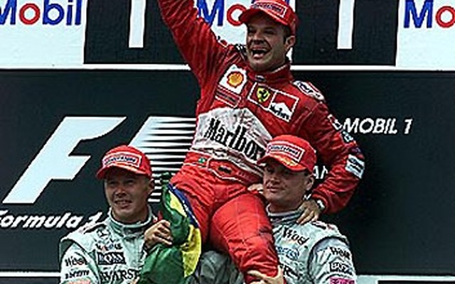 【F1ドイツGP 速報】バリケロ、涙、涙、涙の初優勝