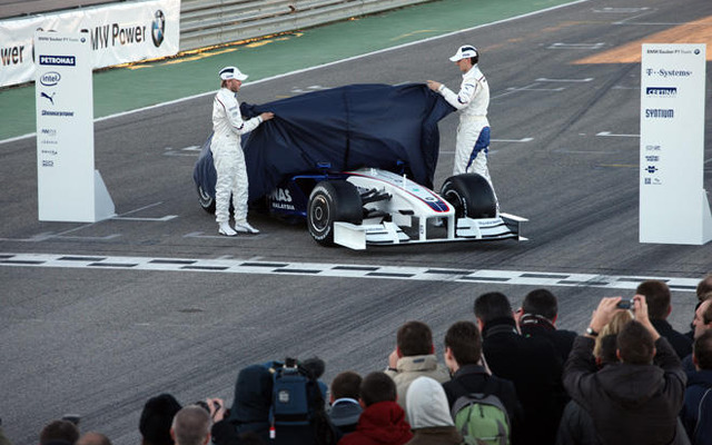 ［写真蔵］BMWザウバー F1.09 がお目見え