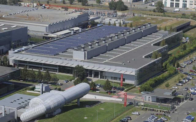 フェラーリ、太陽光発電システムを導入