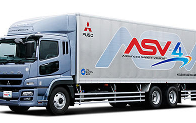 三菱ふそう FUSO ASV-4を開発…大規模公道実証実験に参加