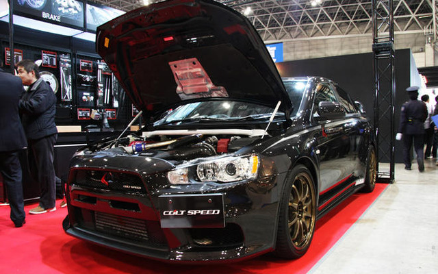 【東京オートサロン09】コルトスピード ランエボX と コルト