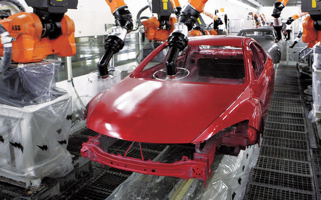 国内自動車生産、25.2％減の72万5552台…12月実績