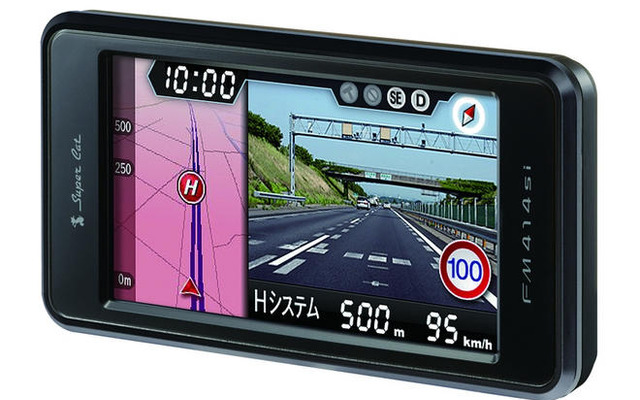 ユピテル、高感度のGPSレーダー探知機 FM414Si 発表