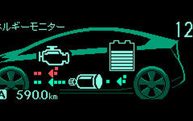 トヨタ プリウス 新型、エコドライブモニターを搭載