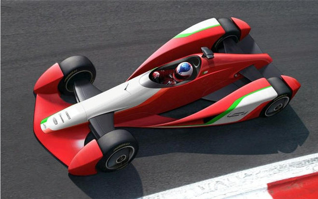 【ジュネーブモーターショー09】2012年のF1マシン…フィオラバンティが提案