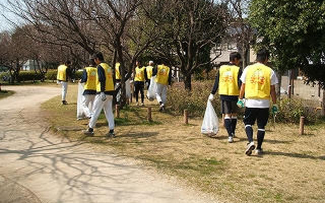新日石ENEOS野球部、「クリーン等々力作戦」