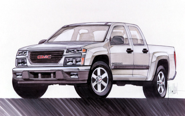 GMCから新型トラック発売---まずはスケッチで