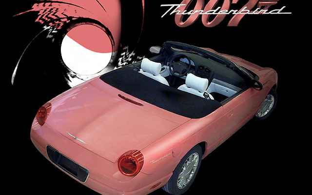 【ボンドカー2002】フォード『サンダーバード』……価格がわかるぞ